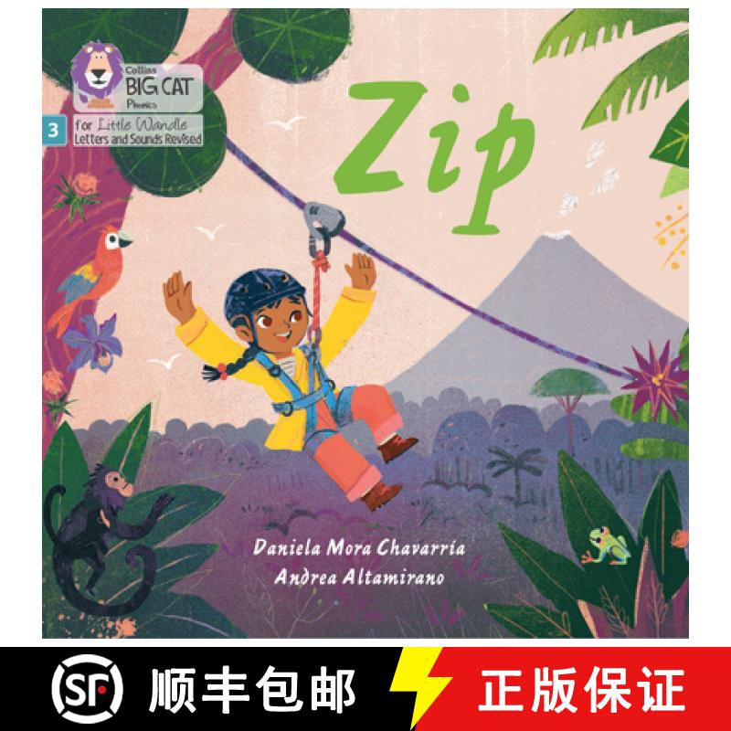 【3-4周达】Zip!: Phase 3 Set 1 Blending Practice [9780008668259]