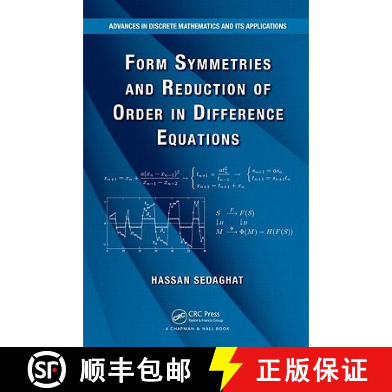 【3-4周达】Form Symmetries and Reduction of Order in Difference Equations [9781439807606]