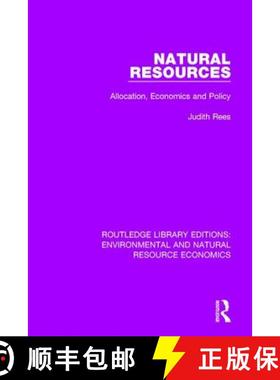 【3-4周达】Natural Resources: Allocation, Economics and Policy [9781138081611]