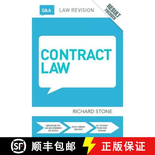 【3-4周达】精装 Q&A Contract Law [9781138414617]