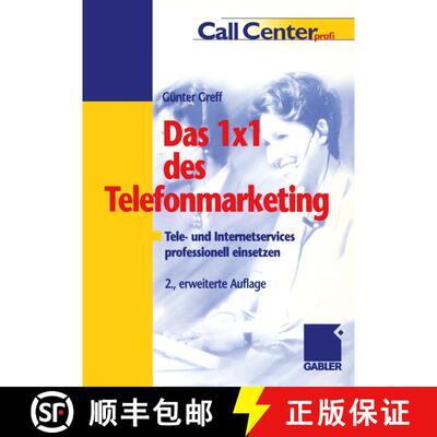 【3-4周达】Das 1 × 1 des Telefonmarketing: Tele- und Internetservices professionell einsetzen (2. Au... [9783409295673]