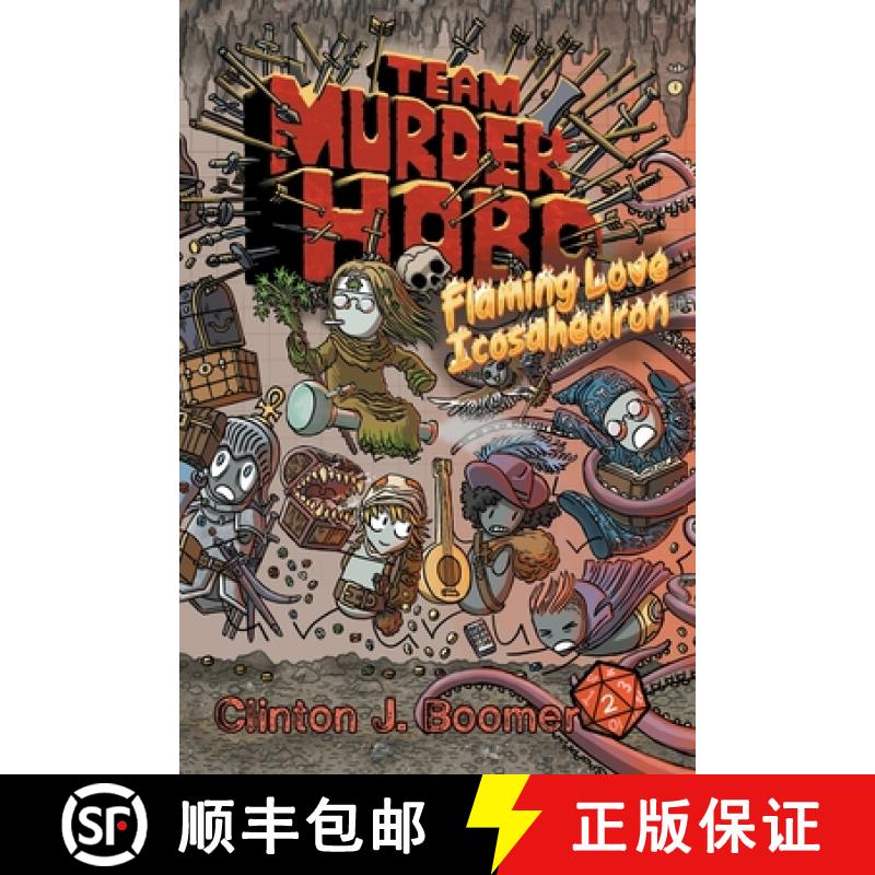 【2-3周达】Team Murderhobo: Flaming Love Icosahedron [9781940372532]