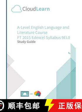 【3-4周达】CL2.0 CloudLearn A-Level FT 2015 English Language & Literature 9EL0 [9781326428143]