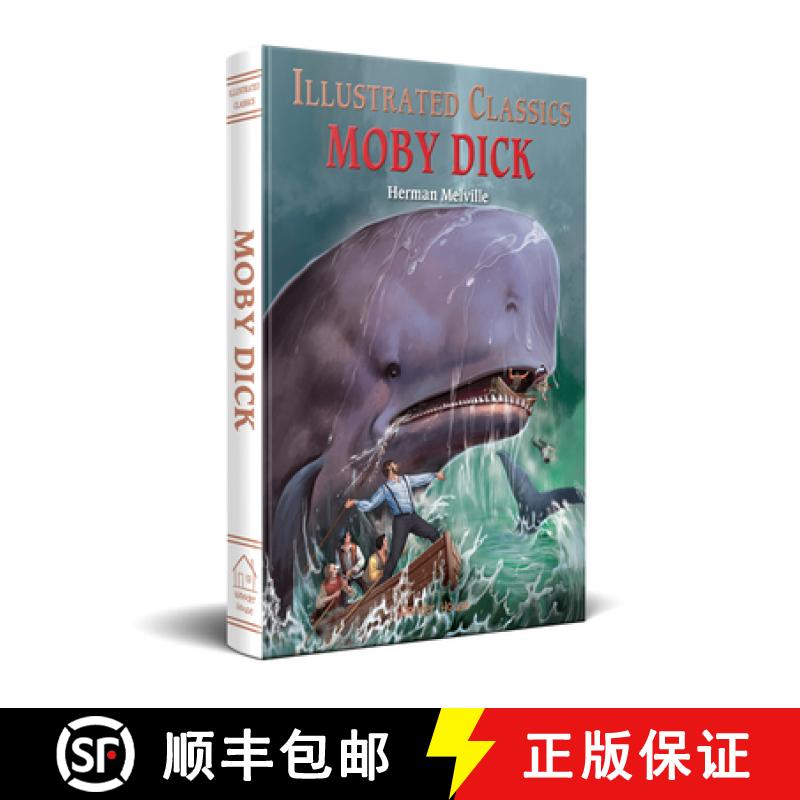 【2-3周达】Moby Dick: Abridged Novels With Review Questions [9789390391684]