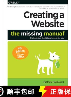 【3-4周达】Creating a Website: The Missing Manual 4e [9781491918074]