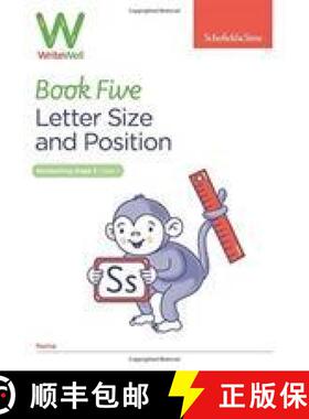 【3-4周达】WriteWell 5: Letter Size and Position, Year 1, Ages 5-6 [9780721716374]