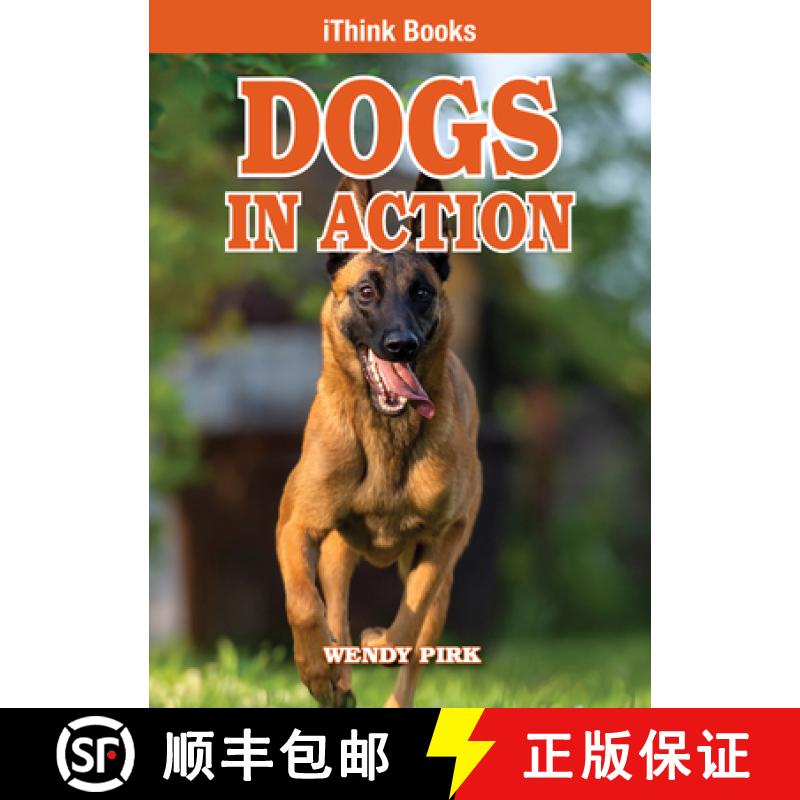 【3-4周达】Dogs in Action [9781897206393]