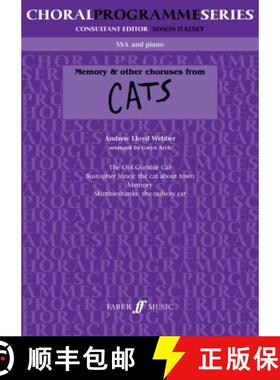 【3-4周达】Memory & other choruses from Cats (Upper Voices): SSA Accompanied [9780571513185]