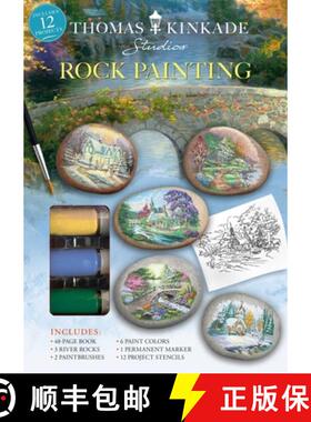 【3-4周达】Thomas Kinkade Rock Painting [9781667205465]