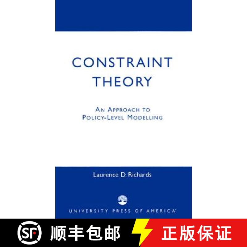 【3-4周达】Constraint Theory : An Approach to Policy-Level Modelling [9780819135131]