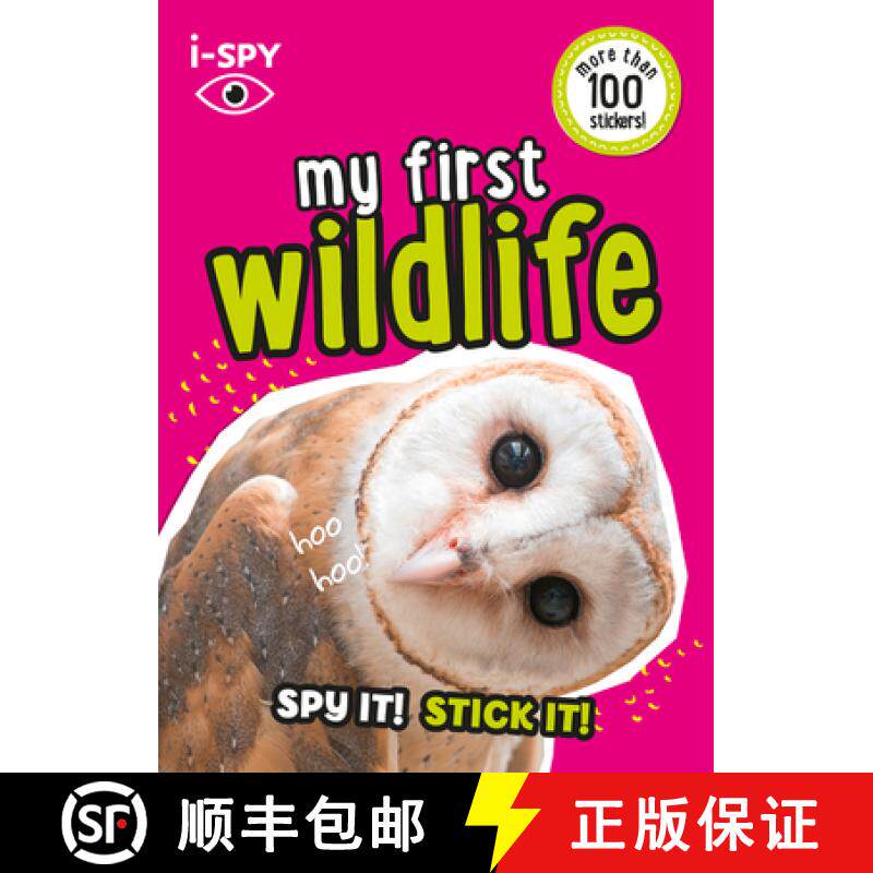 【3-4周达】i-SPY My First Wildlife: Spy it! Stick it! [9780008529802]