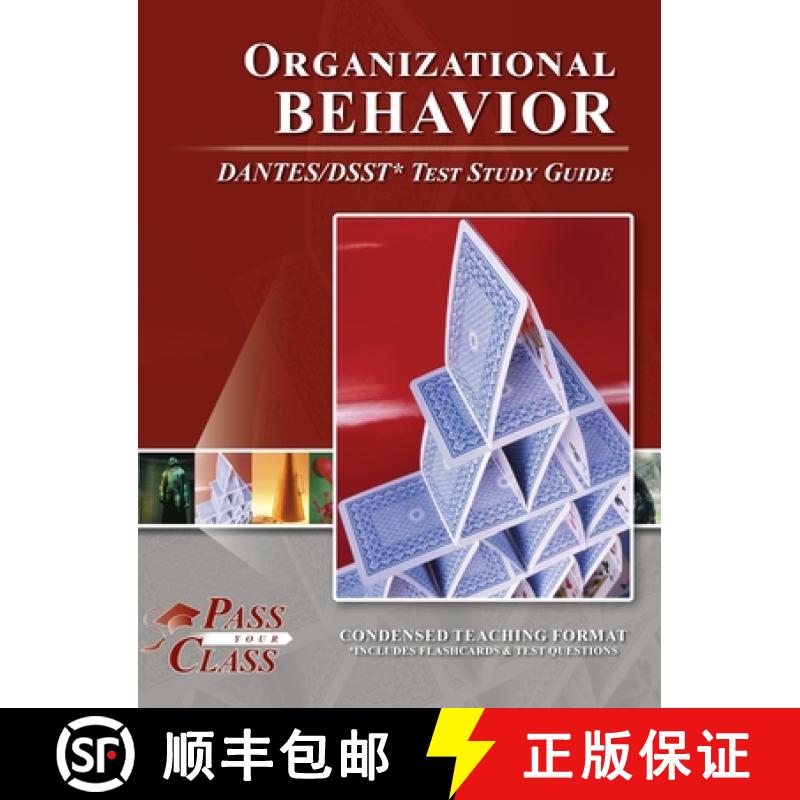 【2-3周达】Organizational Behavior DANTES/DSST Test Study Guide [9781614337522]