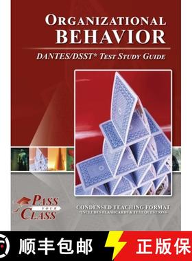 【3-4周达】Organizational Behavior DANTES/DSST Test Study Guide [9781614337522]