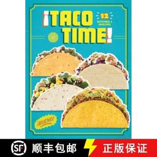 Taco Time Envelopes 9781452136264 4周达 Notecards