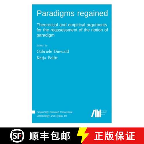 【3-4周达】精装 Paradigms regained [9783985540228]