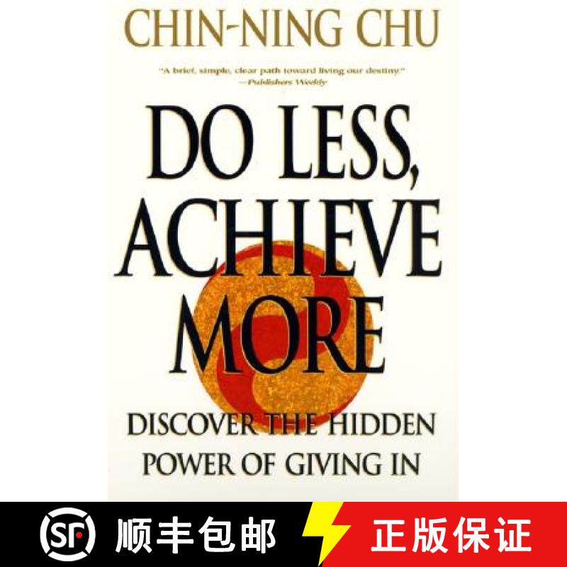 【3-4周达】Do Less, Achieve More: Discover the Hidden Powers Giving in [9780060988753]
