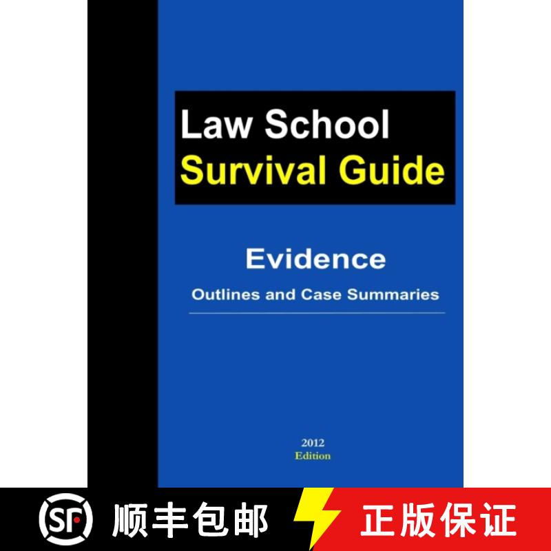 【3-4周达】Evidence: Outlines and Case Summaries [9781300105930]