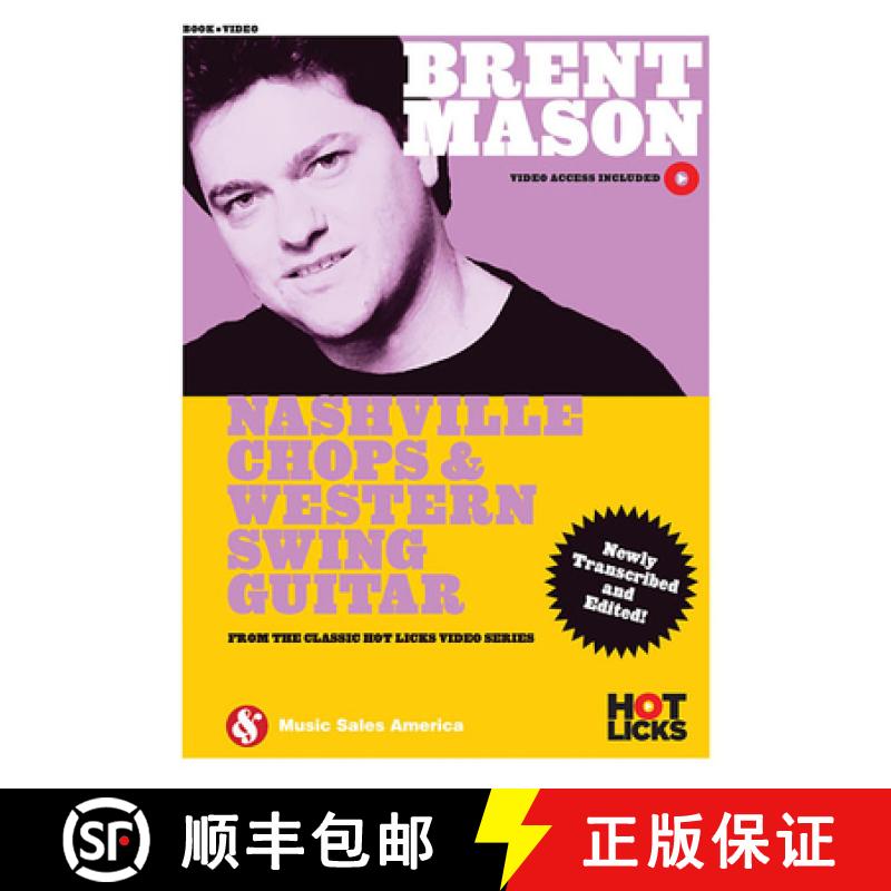 【3-4周达】Brent Mason - Nashville Chops & Western Swing Guitar [9781495061349]