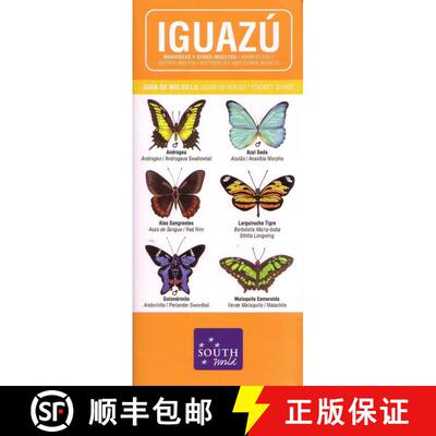 【3-4周达】Iguazú: Butterflies and Other Insects: Pocket Guide / Guá de Bolsillo / Guía de Bolso [9789872817404]