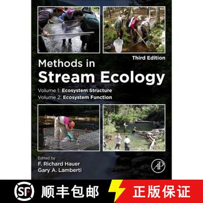 预订 Methods in Stream Ecology, Two Volume Set : Ecosystem Structure (Volume 1) and Ecosystem Functio... [9780128152324]