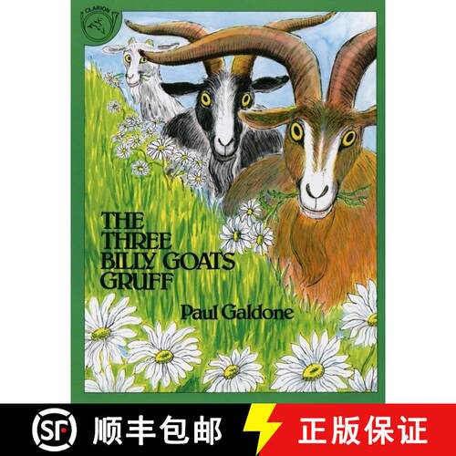 【3-4周达】The Three Billy Goats Gruff Big Book [9780618836857]