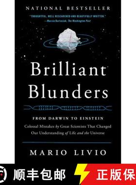 【3-4周达】Brilliant Blunders : From Darwin to Einstein - Colossal Mistakes by Great Scientists That ... [9781439192375]
