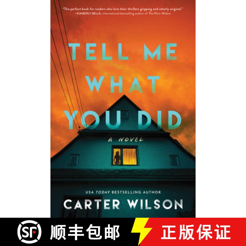 【2-3周达】Tell Me What You Did: A Novel [9781464226229]