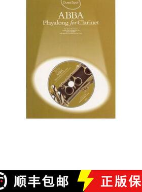 【3-4周达】Guest Spot Abba: Playalong For Clarinet [9780711978584]
