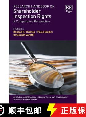 【3-4周达】Research Handbook on Shareholder Inspection Rights: A Comparative Perspective: A Comparati... [9781800377738]