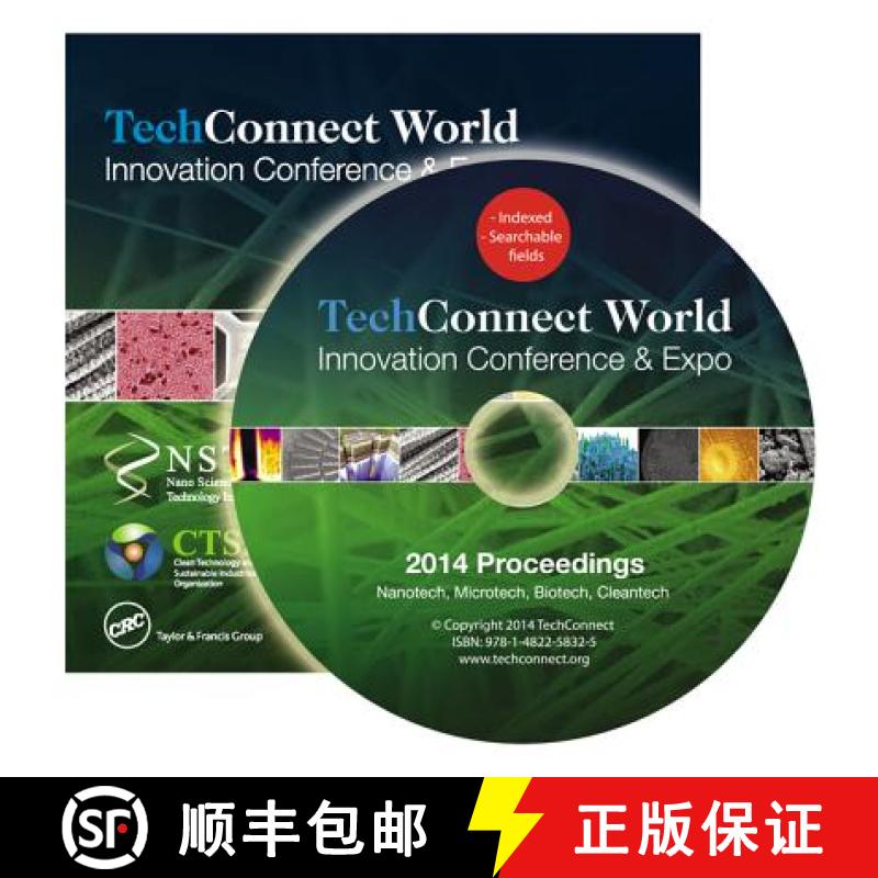 【3-4周达】Techconnect World 2014 Proceedings: Nanotech, Microtech, Biotech, Cleantech Proceedings DV... [9781482258325]