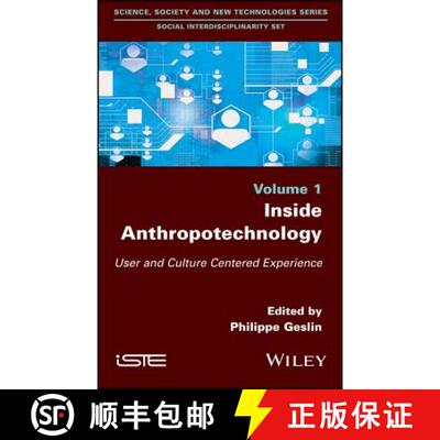 【3-4周达】Inside Anthropotechnology: User And Culture Centered Experience [Wiley人类学] [9781786301758]