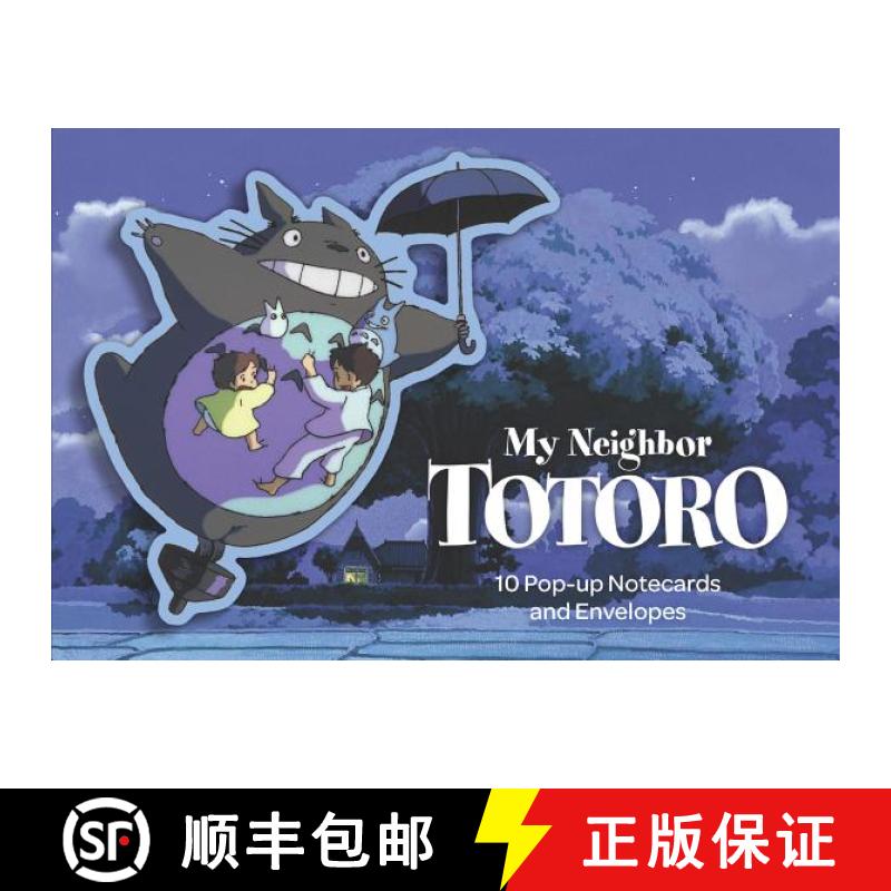 预订 My Neighbor Totoro: 10 Pop-Up Notecards and Envelopes: (Totoro Products, Studio Ghibli Products,... [9781452168678]