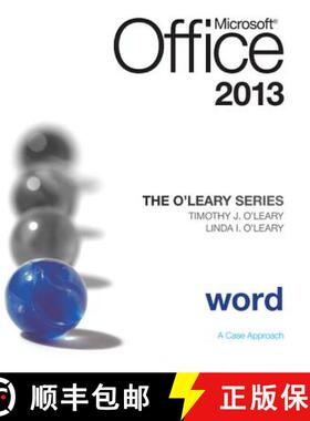 【3-4周达】The O'Leary Series: Microsoft Office Word 2013, Introductory [9780077400217]