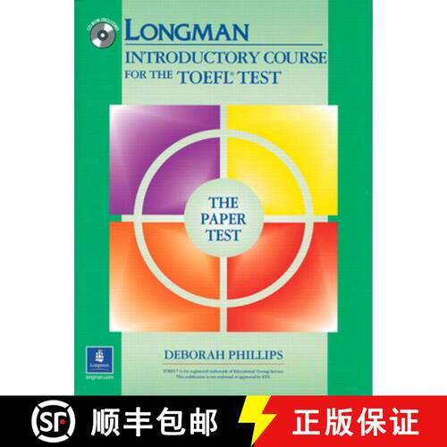 【3-4周达】Longman Introductory Course for the TOEFL Test, The Paper Test (Book with CD-ROM, with Ans... [9780131847187]