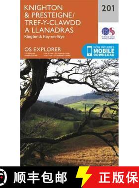 【3-4周达】Knighton and Presteigne Tref-y-Clawdd a Dyffryn Elan [9780319243947]