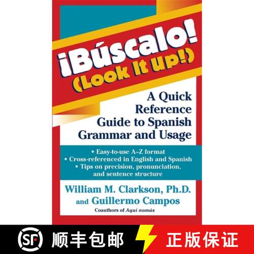 【3-4周达】!Búscalo! (Look It Up!): A Quick Reference Guide to Spanish Grammar and Usage [9780471245605]