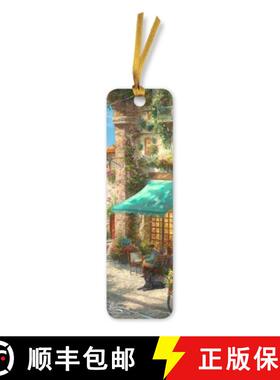 【3-4周达】Thomas Kinkade Studios: Italian Cafe Bookmarks (pack of 10) [9781804176849]