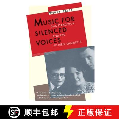 【3-4周达】Music for Silenced Voices – Shostakovich and His Fifteen Quartets [9780300181593]