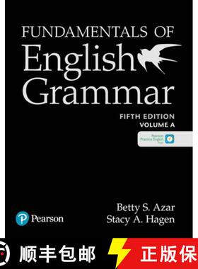 【3-4周达】Azar-Hagen Grammar - (Ae) - 5th Edition - Student Book a with App - Fundamentals of Englis... [9780135116586]