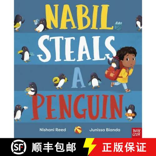 【3-4周达】精装 Nabil Steals a Penguin [9781839945915]
