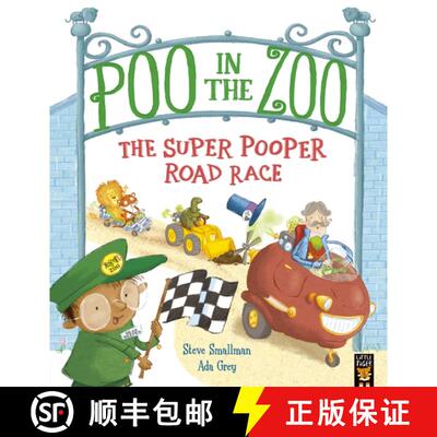 【3-4周达】Poo in the Zoo: The Super Pooper Road Race [9781801046480]