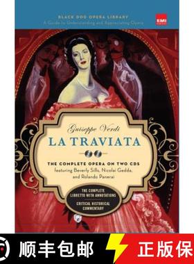 【3-4周达】La Traviata (Book and CD's): The Complete Opera on Two CDs Featuring Beverly Sills, Nicola... [9781579125073]