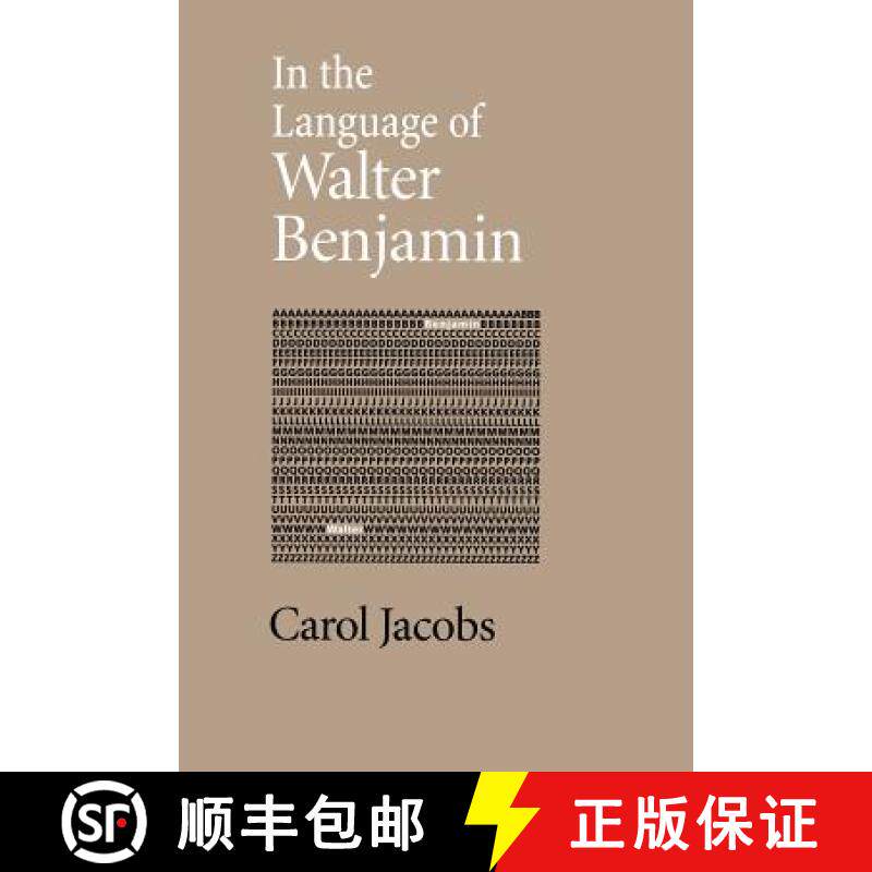 【3-4周达】In the Language of Walter Benjamin [9780801866692]