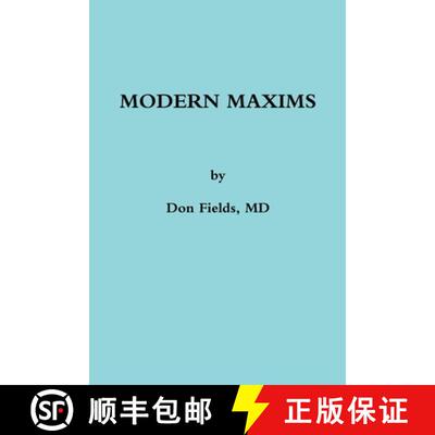 【3-4周达】Modern Maxims [9780359789856]