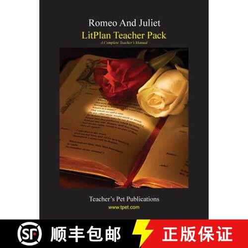 【3-4周达】Litplan Teacher Pack: Romeo and Juliet [9781602492417]