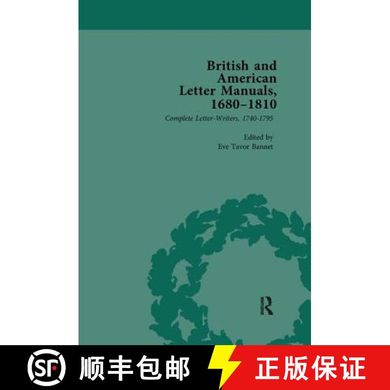 【3-4周达】British and American Letter Manuals, 1680-1810, Volume 3 [9781138111622]
