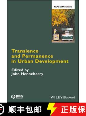 【3-4周达】Transience And Permanence In Urban Development [Wiley经管] [9781119055655]