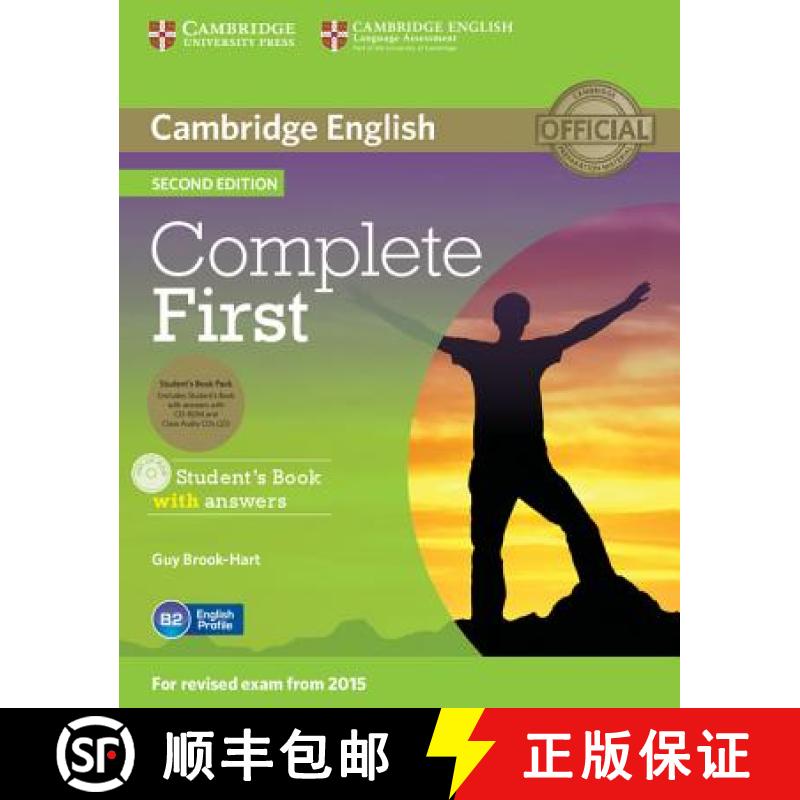 Complete First Student's Book Pack (Student's Book with Answers with CD-ROM, Class Audio CDs (2)): - ... [9781107698352]