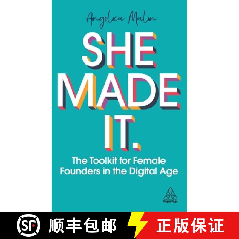 【3-4周达】She Made It: The Toolkit for Female Founders in the Digital Age [9781789666847]
