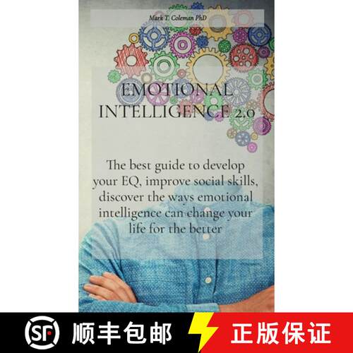 【3-4周达】精装 Emotional Intelligence 2.0: The best guide to develop your EQ, improve social skills,... [9781914456015]